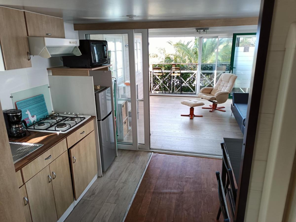 Mobil-Home Avec Vue Mer سان جان دو لوز المظهر الخارجي الصورة